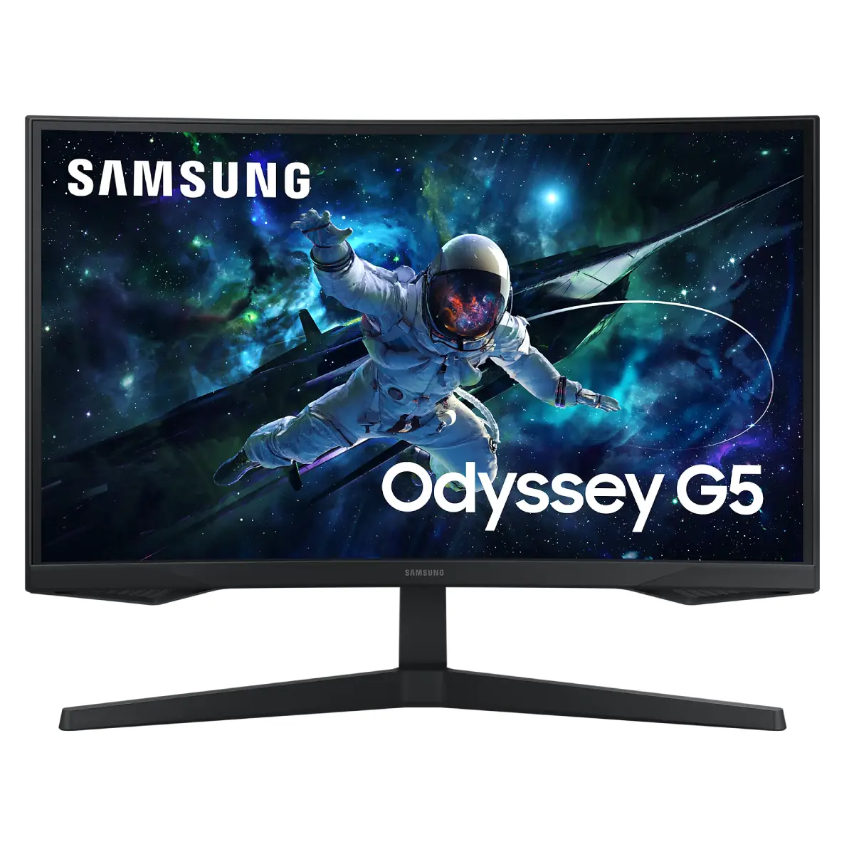 Samsung-Moniteur de jeu incurvé 27 Odyssey G5 G55C QHD 165 Hz Samsung Moniteur de jeu incurvé 32 Odyssey – Image 1