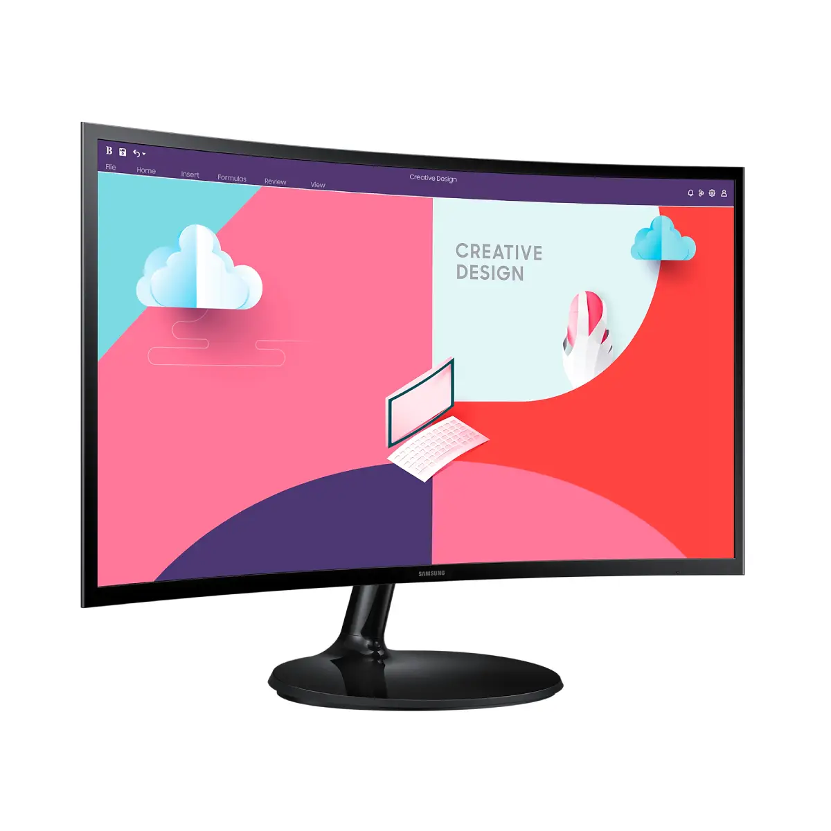 samsung-24-essential-curved-monitor-s3 Samsung Essential Curved Monitor S3 – Image 1